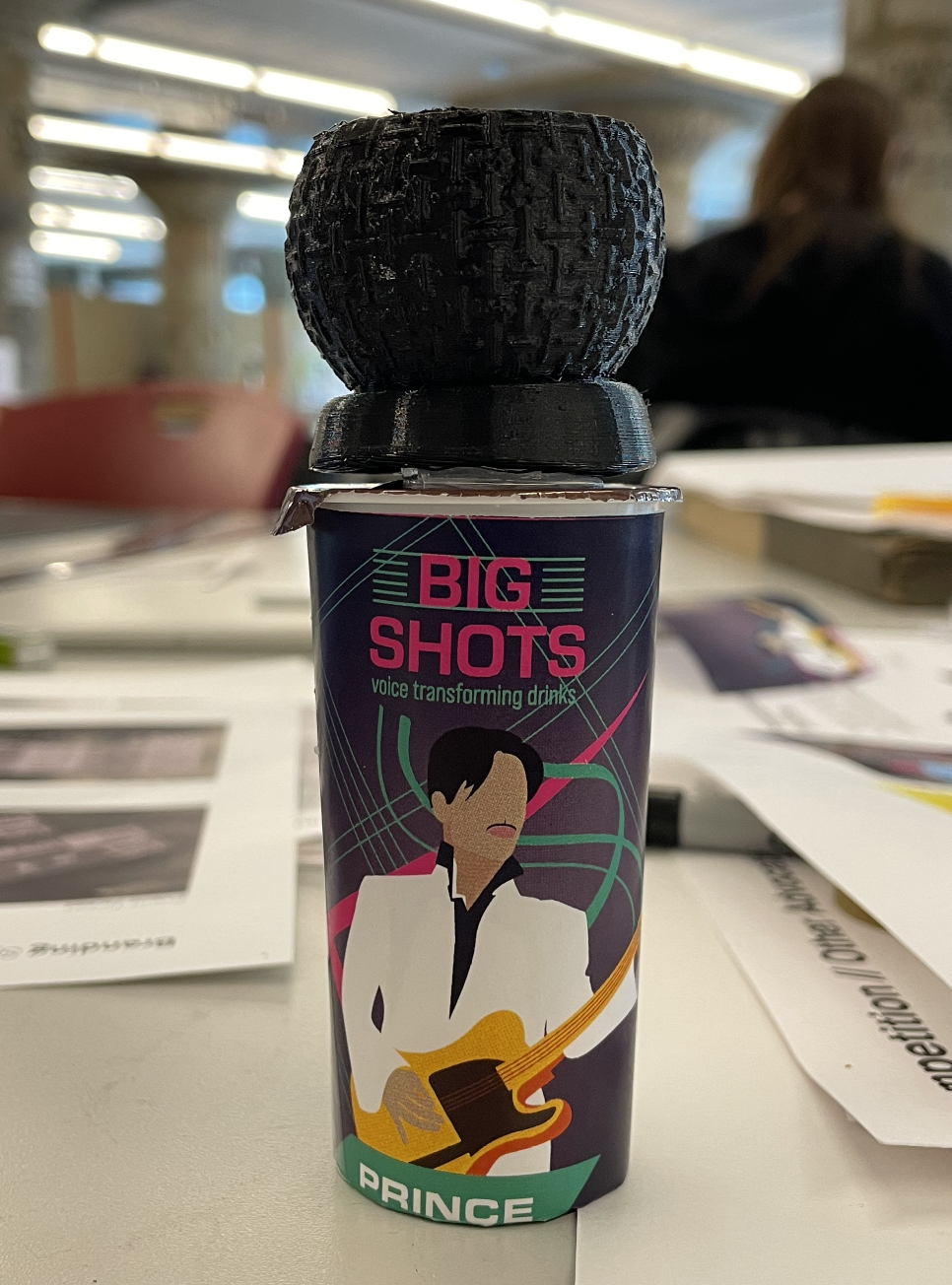 Big Shots | Voice transforming drinks — Ramya Swaminathan - Design